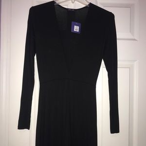 Black Maxi Dress With Shorts